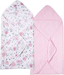 2 HOODED TOWELS