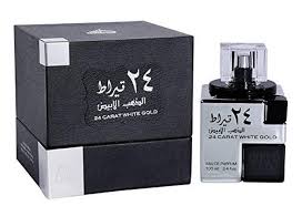 24 CARAT WHITE GOLD PERFUME 100ML