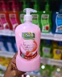 2SURE STRAWBERRY MILKSHAKE HAND WASH 500ML