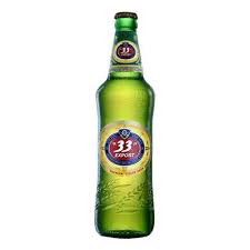 33 BOTTLE WITH CRATE