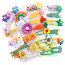 4IN1 COLOURED BABY HAIR CLIP