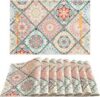 8 SET TABLE MAT RECTANGULE