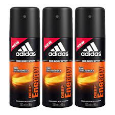 ADIDAS DEEP ENERGY BODY SPRAY 150ML