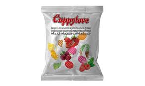 AKAI CUPPY LOVE FRUIT HARD CANDY 1KG (200 PCS)