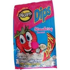 AKAS DIPS STRAWBERRY CANDY POWDER