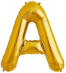 ALPHABET BALLOON