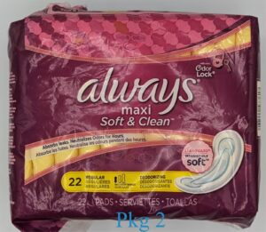 ALWAYS MAXI SOFT N CLEAN BY 22