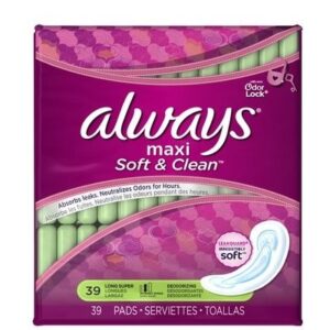 ALWAYS MAXI SOFT N CLEAN BY 39