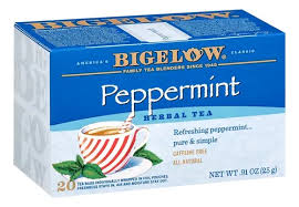 AMERICAS BIGELOW PEPPERMINT HERBAL TEA 25