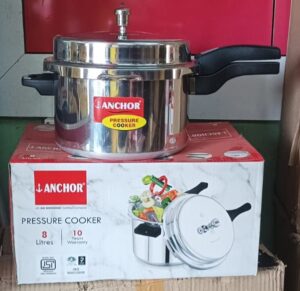 ANCHOR PRESSURE COOKER 8LTRS