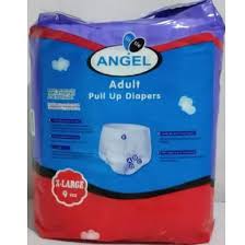 ANGEL ADULT DIAPERS XLARGE BY 9PCS