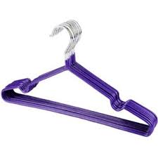 ANTI SKID COAT HANGER 10PCS