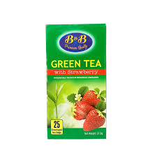 B N B GREEN TEA WITH STRAWBERRY