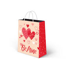 BE MY VALENTINE PAPER BAG