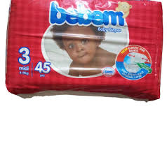 BEBEM BABY DIAPER 3 MIDI BY 45