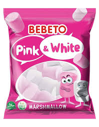 BEBETO PINK N WHITE MARSHMALLOW 275G
