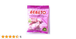 BEBETO PINK N WHITE MARSHMALLOW 60G