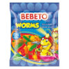 BEBETO WORMS JELLY GUM 175G