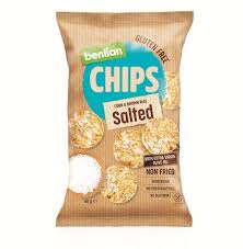 BENLIAN CHIPS CORN & RICE SALTED 60G