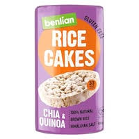 BENLIAN RICE CAKES CHIA QUNOA 100G