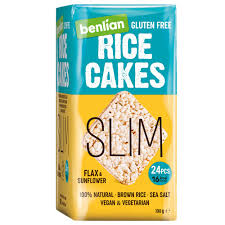 BENLIAN RICE CAKES FLAX & SUNFLOWER 100G