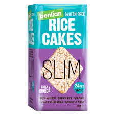 BENLIAN RICE CAKES SLIM CHIA AND QUINOA 100G