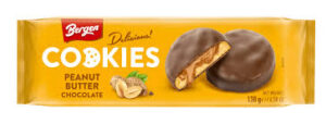 BERGEN DELICIOUS COOKIES PEANUT BUTTER 130G