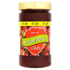 BEST ONE STRAWBERRY JAM 454G