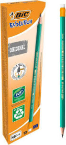 BIC EVOLUTION ECOLUTIONS 655 HB WITH ERASER 12