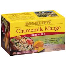 BIGELOW CHAMOMILE MANGO HERBAL TEA