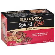 BIGELOW SPICED CHAI BLACK HERBAL TEA