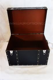 BLACK LEATHER BOX XLARGE