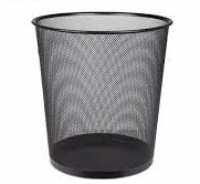BLACK WIRE BIN MEDIUM
