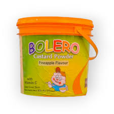 BOLERO PINEAPPLE FLAVOURED CUSTARD POWDER 1.6KG