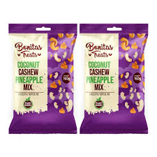 BONITAS COCONUT PINEAPPLE CASHEW MIX 160G
