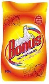 BONUS WHITE DETERGENT 900G