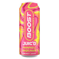 BOOST ENERGY DRINK PINEAPPLE N GUAVA 500ML