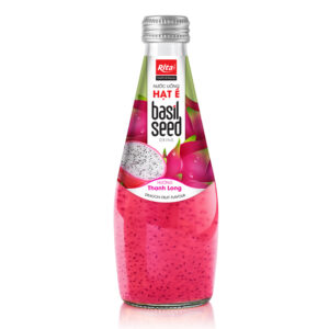 BRITISH GARDEN BASIL SEED DRINK WITH