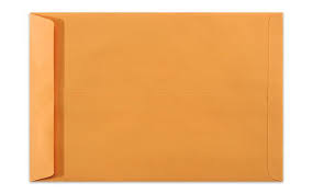 BROWN ENVELOPE A4 WITH GUM