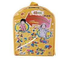 BUBULE 48PCS EDUCATION BLOCKS JF816