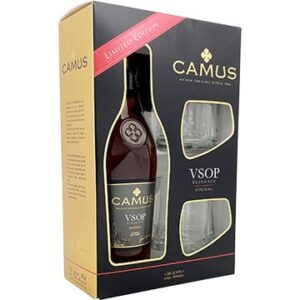 CAMUS ELEGANCE VSOP 70CL WITH 2 GLASS