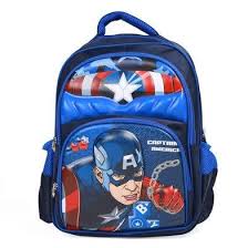 CAPTAIN AMERICA SCHOOL BAG
