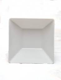 CERAMIC SQUARE SOUP BOWL