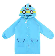 CHARACTER CHILDREN RAIN COAT