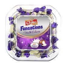 CHIKO FUNSATIONS MILK ECLAIRS CHOCO 650G