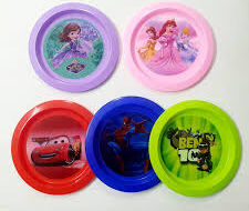 CHILDREN CHARACTER FLAT PLATE