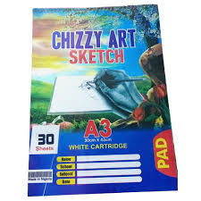 CHIZZY ART SKETCH PAD A3 30CMX 42CM