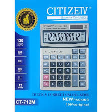 CITIZEN SUPERIOR CALCULATOR CT712M