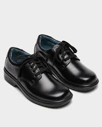 CLARKS BOY SHOE BLACK