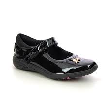 CLARKS GIRLS SHOE BLACK